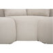 Amelia White Modular Left Sectional, Classic L-Shaped